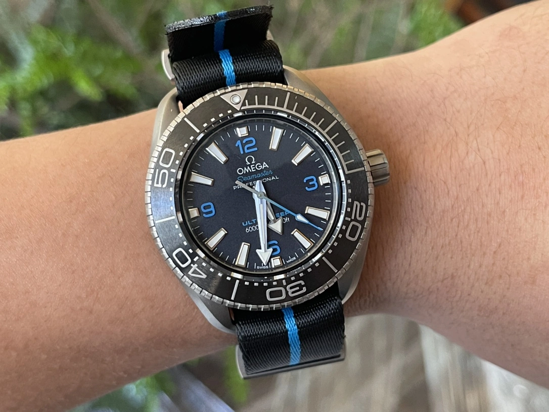WaterResistant CBD Factory Omega Seamaster Ultra Deep 45.5mm Titanium Black Dial (215.92.46.21.01.001) 1:1 Super Clone – DD8912 Movement 219